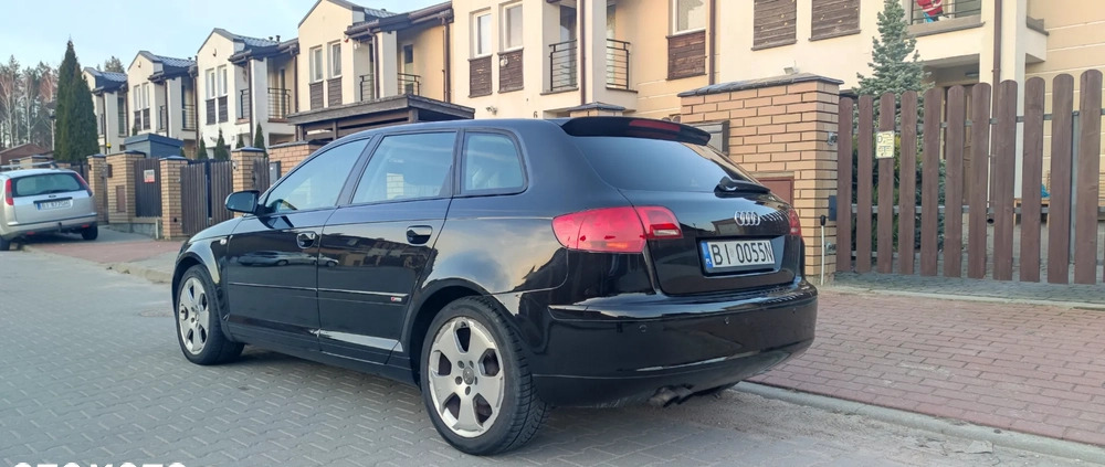 Audi A3 cena 17500 przebieg: 287000, rok produkcji 2008 z Wasilków małe 211